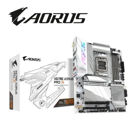 AMD AM5 銀白鷹神 X670E AORUS PRO X