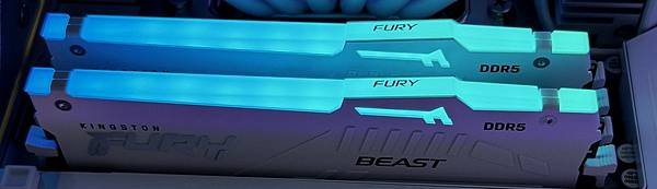 頻率再提升 FURY Beast RGB DDR5-6800