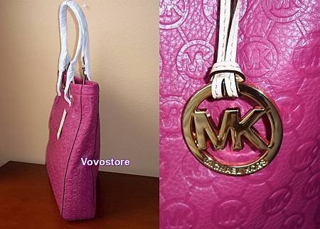 MK pink tote