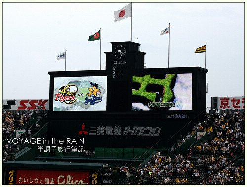 我的野球巡禮．甲子園球場