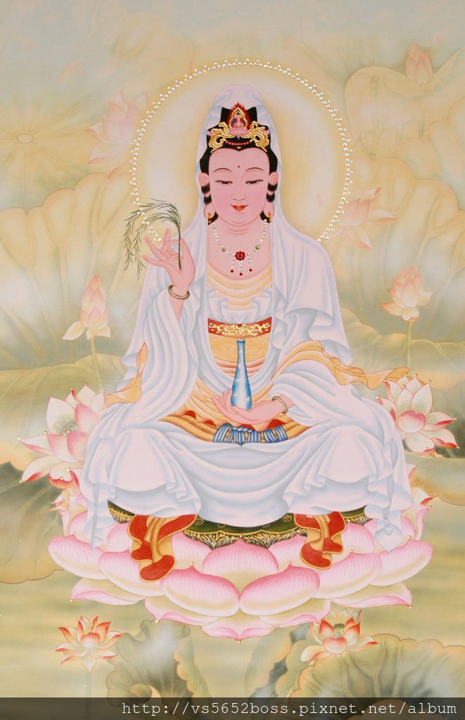630蓮池祥雲觀音（水鑽）