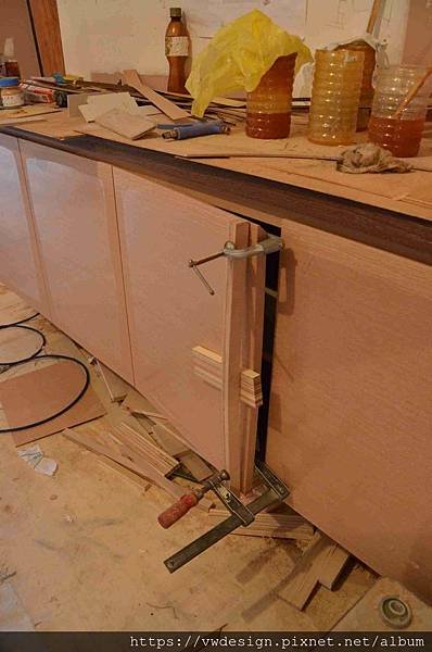 [室內裝修]大安區陳公館---木作工程(下)