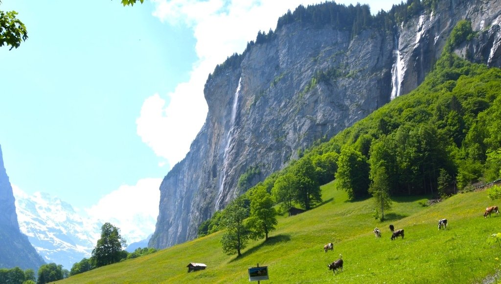 【瑞士】溫根Wengen、勞特布魯嫩 Lauterbrunn