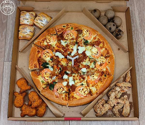呷飽祙【必勝客･聖誕炫FOOD盒】派對主食點心一次滿足
