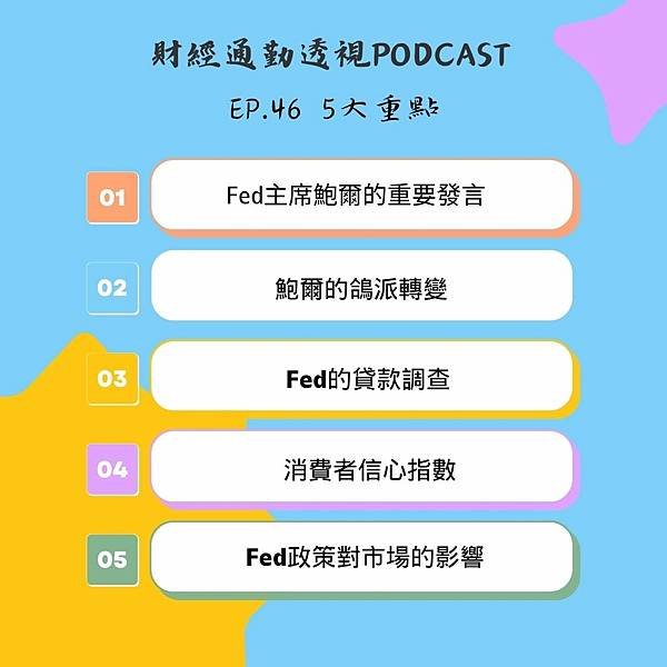 EP46 |「Fed主席發言解讀」