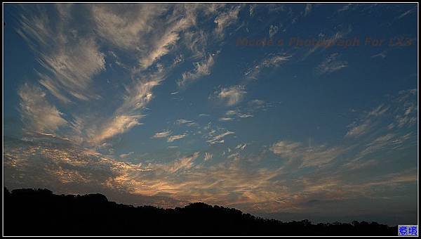 100.06.22 夕陽-因為颱風形成了.jpg