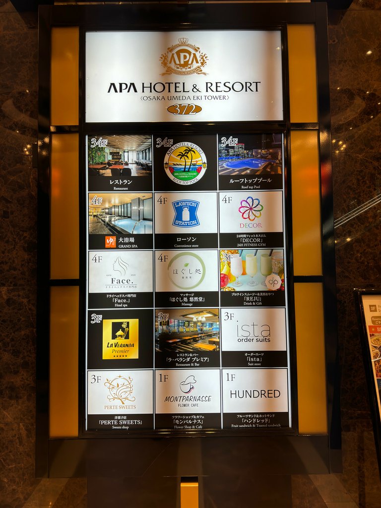 [日本.大阪] APA Hotel ＆Resort Osak