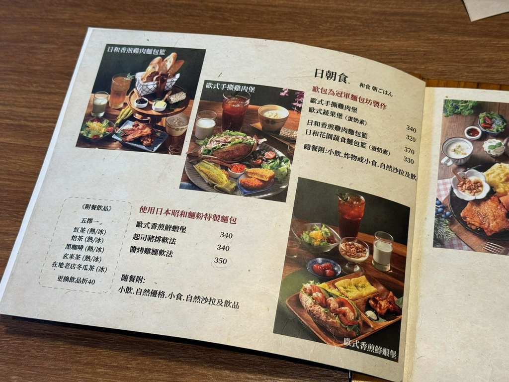 [台南.北區] 樂禾田.台南首推日式早午餐店(文成店)