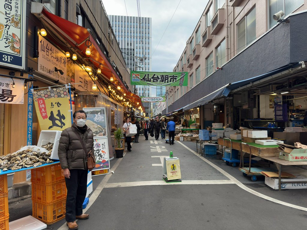 [日本.仙台] 仙台朝市.在地人的傳統市場.仙台的廚房