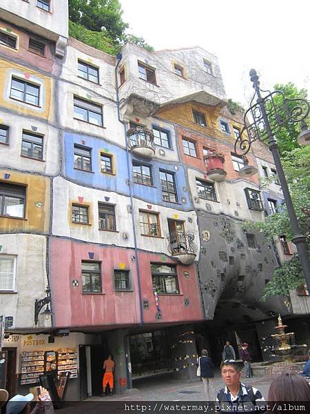 Day8-03奧地利-百水公寓(Hundertwasserhaus Wien)