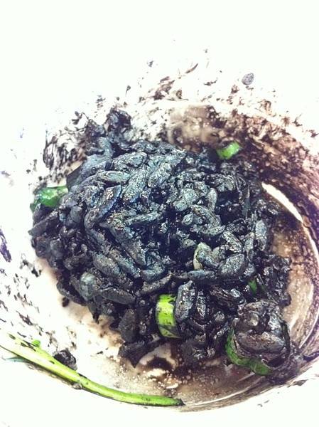 墨魚炒飯的飯粒.JPG