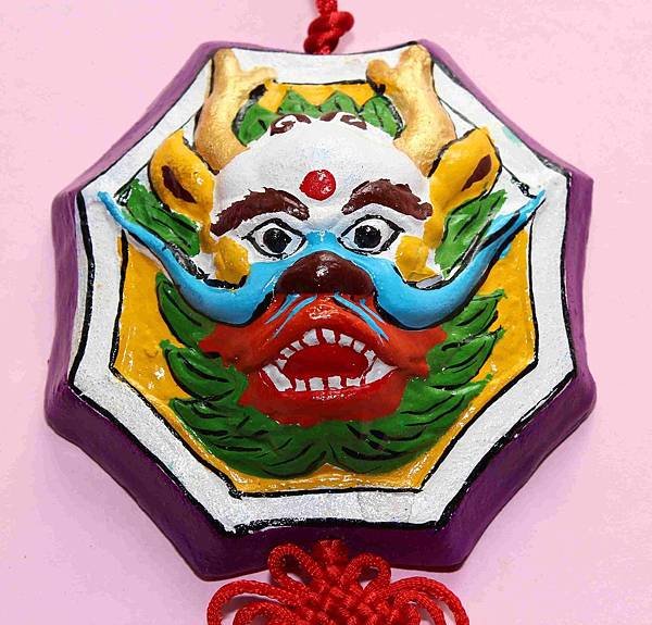 土黏香八卦龍 獅彩繪DIY_07