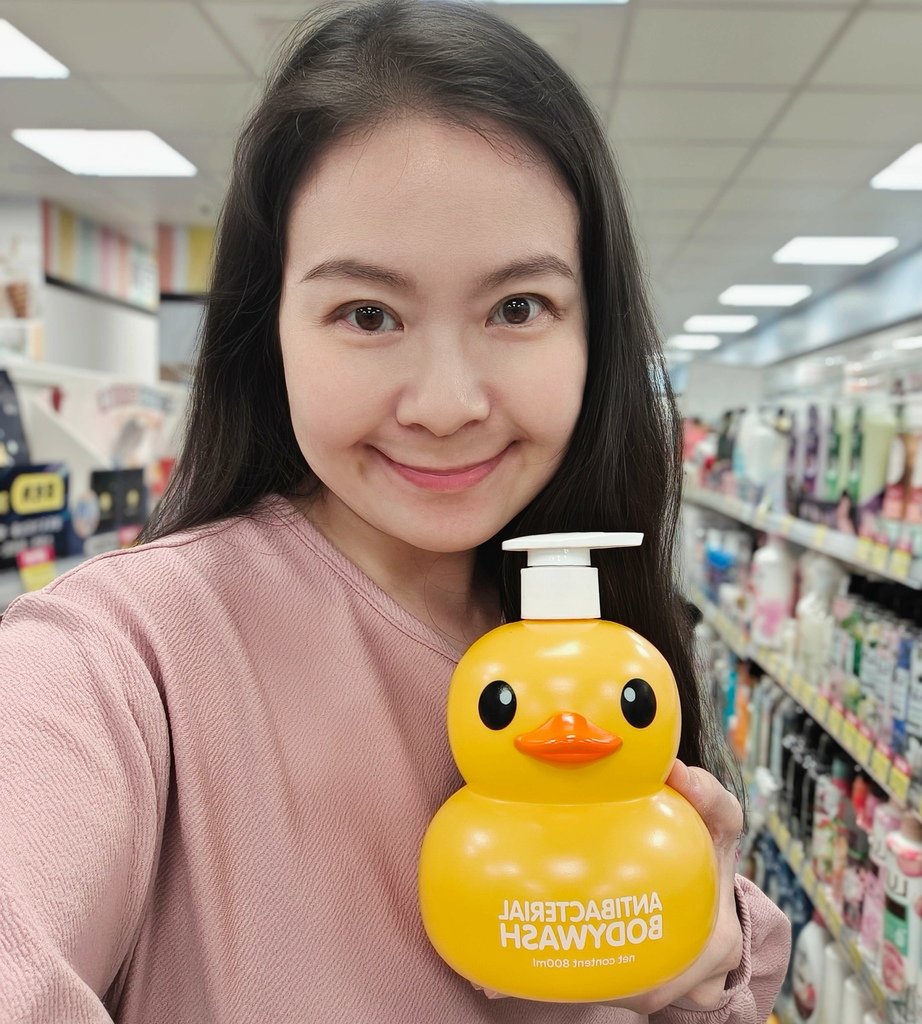 快適潔．小黃鴨抗菌沐浴乳