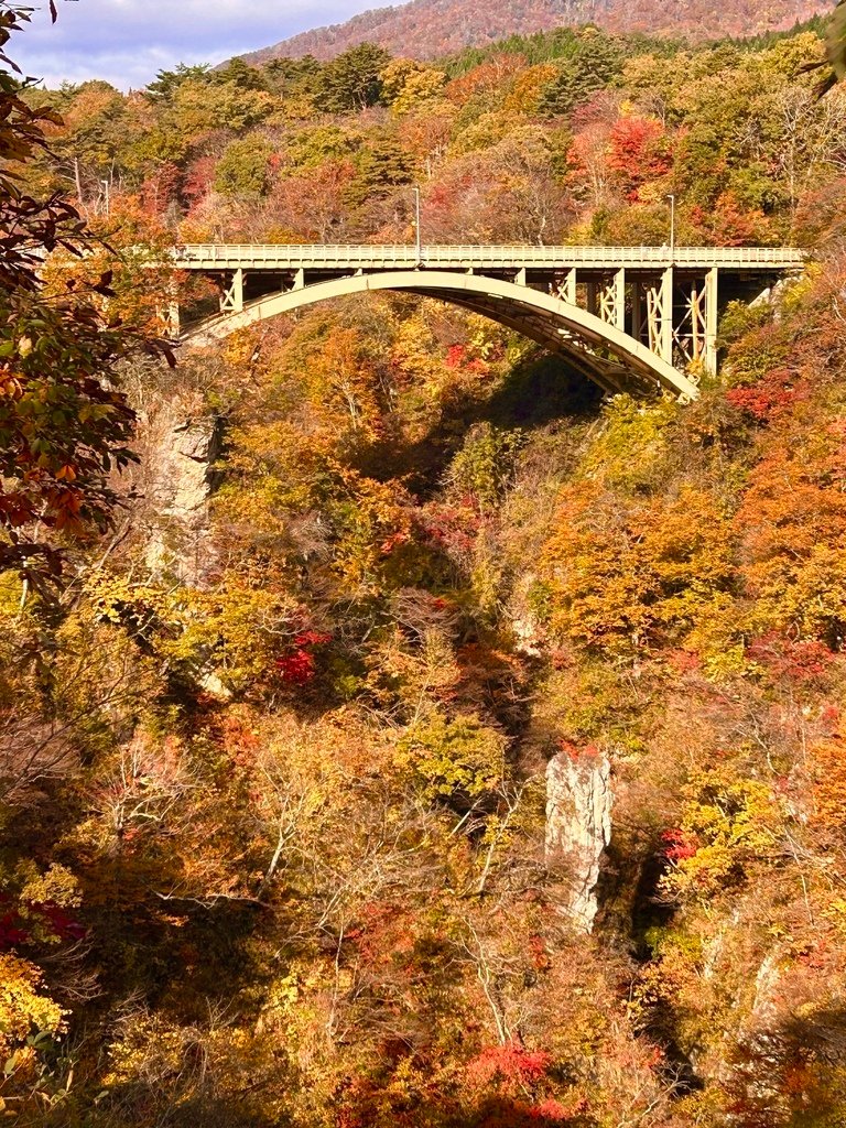 火車不會過山洞@宮城 鳴子峽