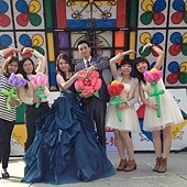 0111高雄婚宴主持+魔術汽球表演+川劇變臉+人入大氣球 (20).JPG