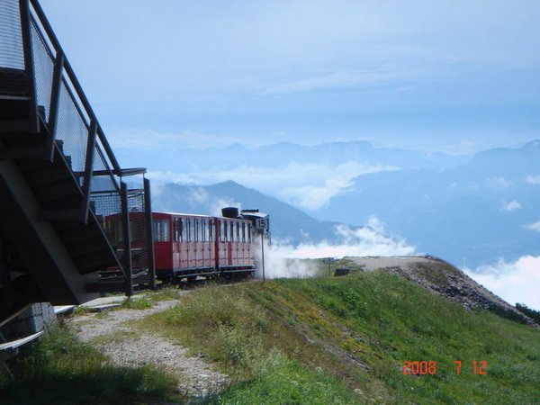 阿爾卑斯山蒸汽小火車