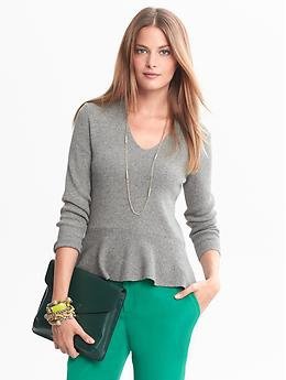 v-neck-peplum-sweater-light-grey-heather