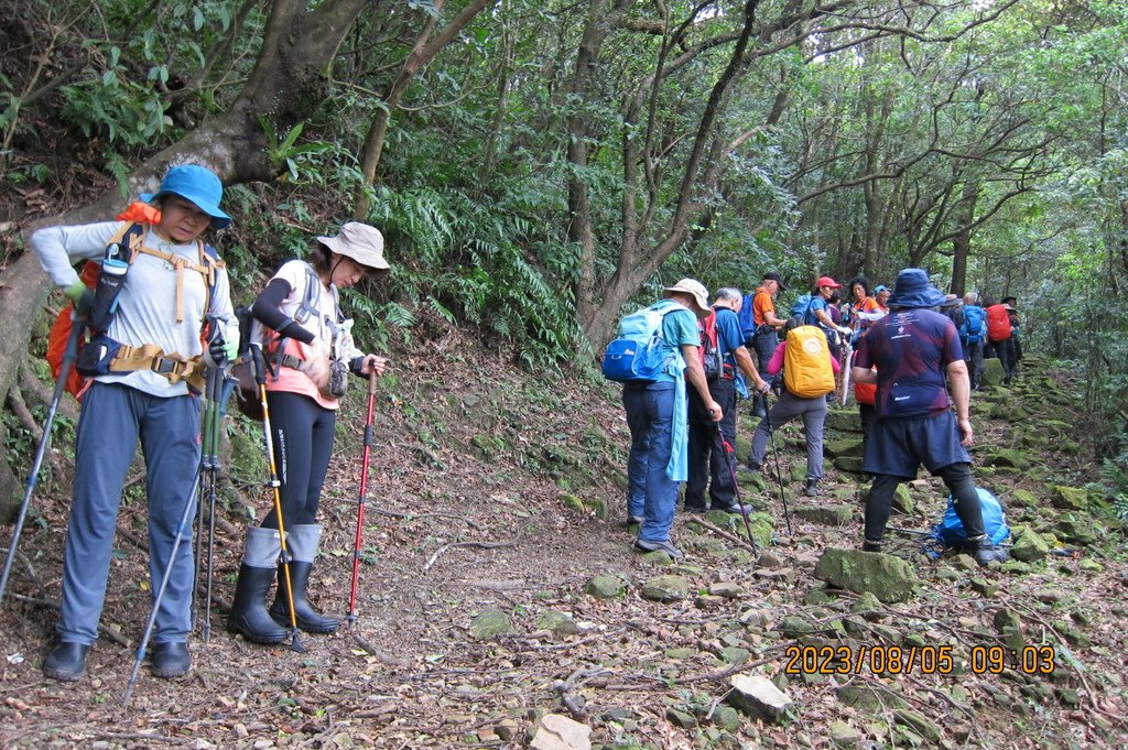 新北粗坑山-台北天際線第四段(猴雞縱走)-2