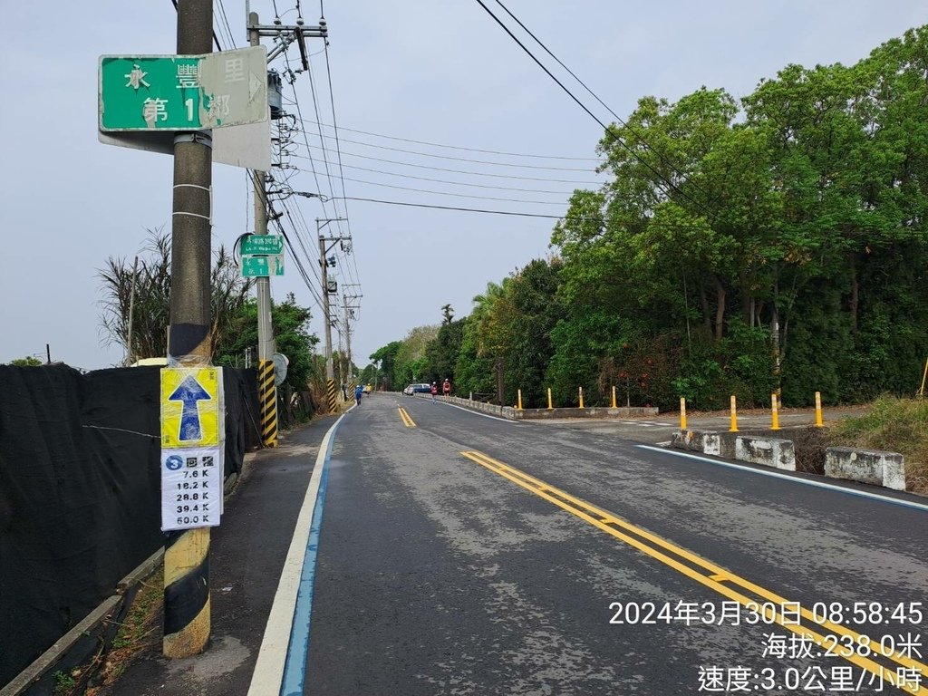 台中鄉鎮之美馬拉松外埔場-我的第75場21公里半程馬拉松路跑