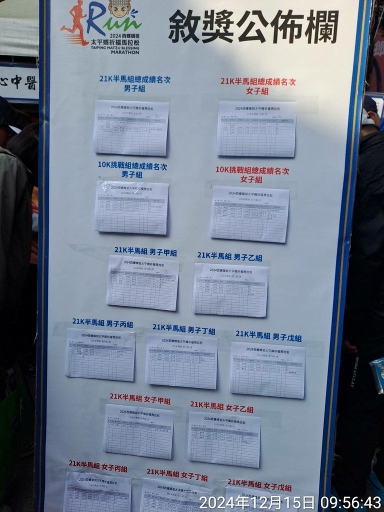 雲林2024西螺媽祖太平媽祈福馬拉松-我的第94場半程馬拉松