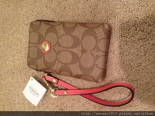 COACH 68660-3105 PVC防刮手機套 約13.5*1*8公分 1340元