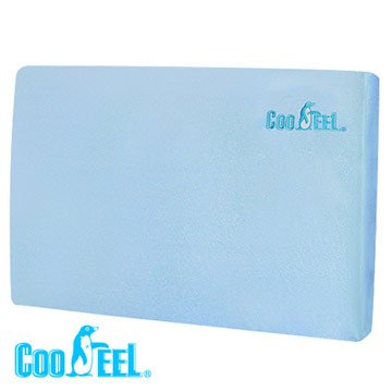 CooFeel 台灣製造高級酷涼紗高密度記憶棉兒童側趴枕