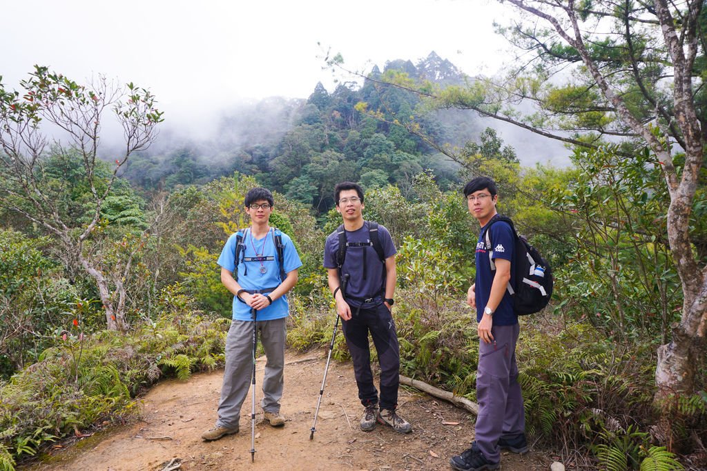 180317 [尖石] 高島縱走：高台山、小島田山、中島田山