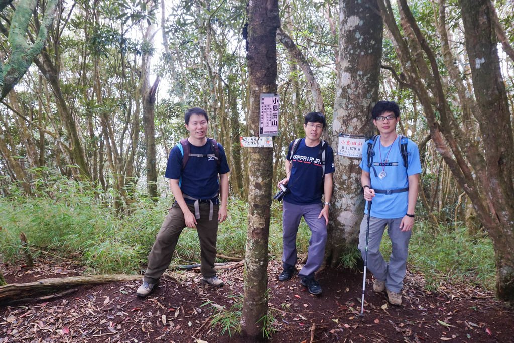 180317 [尖石] 高島縱走：高台山、小島田山、中島田山