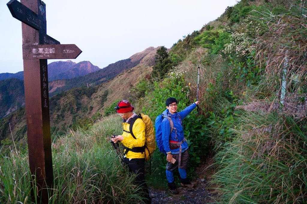 180608-0610 [百岳] 能高主峰、卡賀爾山、尾上山