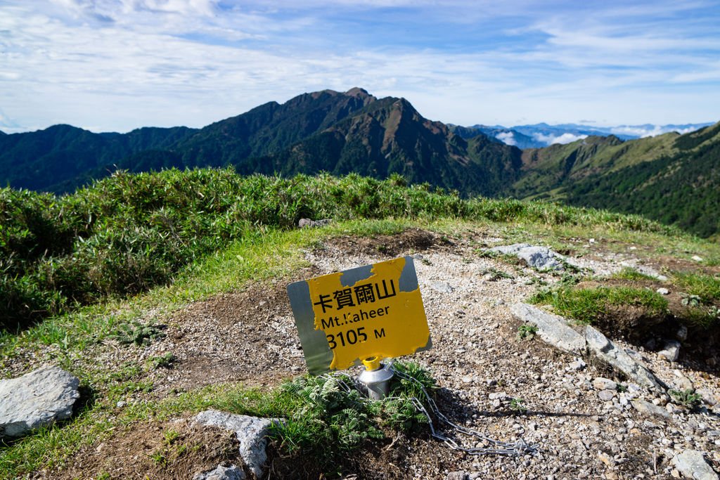 180608-0610 [百岳] 能高主峰、卡賀爾山、尾上山