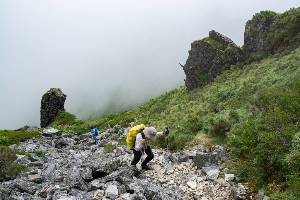 180608-0610 [百岳] 能高主峰、卡賀爾山、尾上山