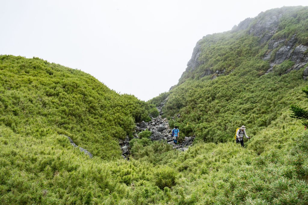 180608-0610 [百岳] 能高主峰、卡賀爾山、尾上山