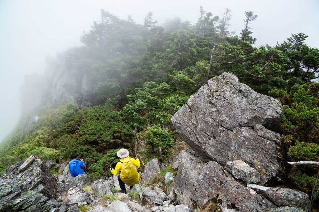 180608-0610 [百岳] 能高主峰、卡賀爾山、尾上山