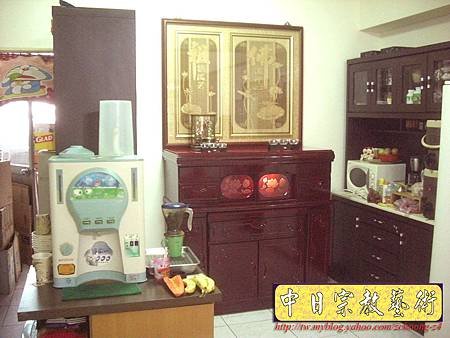 N10020.紅木櫃型神桌佛桌 佛道禪心實木雕刻神聯佛聯 水晶蓮花燈