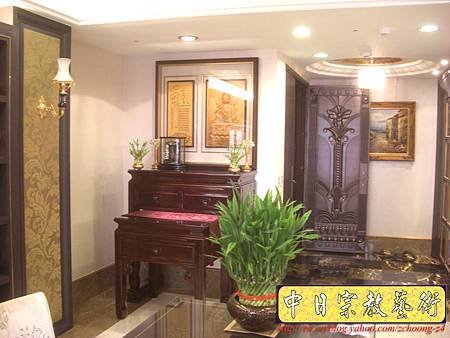 N11420.特製黑紫檀4尺2高 3尺58寬神桌佛桌 實木立體浮雕觀世音菩薩像