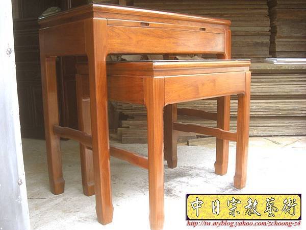 M5401.現代佛桌系列 花梨木素面神桌.JPG