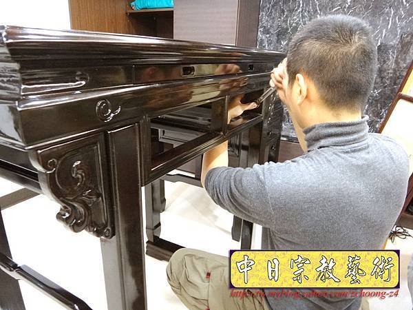 M5608.黑紫檀神桌佛桌3尺6寬(神桌腳與桌面可拆解).JPG