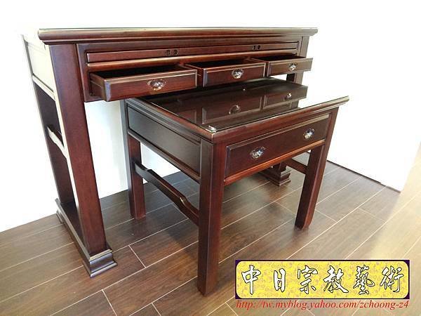 M7005.新式神桌製作 烏心石木 五抽屜佛桌.jpg