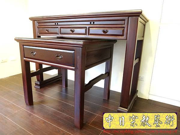 M7013.新式神桌製作 烏心石木 五抽屜佛桌.jpg
