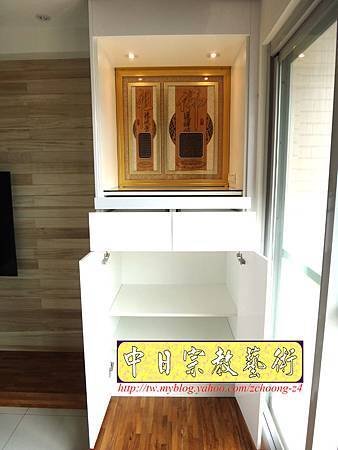 N15302.時尚神桌佛櫥 現代神明聯(裝潢式)