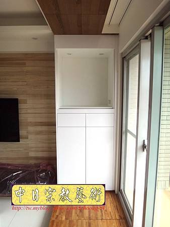 N15305.時尚神桌佛櫥 現代神明聯(裝潢式)