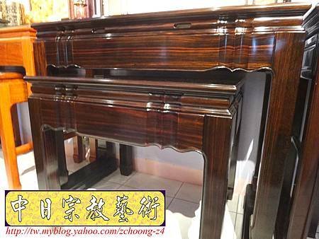 M8102.絕版高級黑檀木神桌佛桌.JPG
