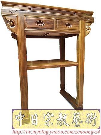M10402.神桌精選~天然綠檀木神桌 2尺9小佛桌.JPG
