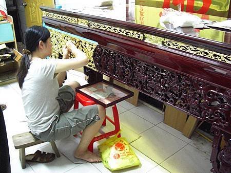 K0307e神桌佛桌神櫥佛櫥神像佛像佛聯神明彩聯對佛祖木雕聯佛具.jpg