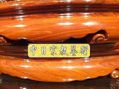 E7707.神主牌位雕刻 紫檀木祖先牌位~福祿壽.JPG