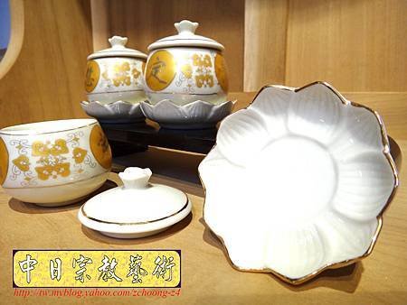 F2911.神桌佛桌佛具精品~蓮花戒定慧水杯.jpg