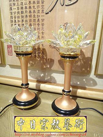 F4213.神桌燈飾~LED水晶蓮花燈 神明燈 佛燈.JPG