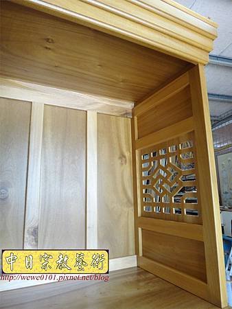 M13914.現代感的神桌櫥佛桌櫥 神龕佛龕設計 窗花版.JPG