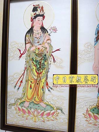 C7905.西方三聖手繪佛像 佛堂佛桌佛彩製做.JPG