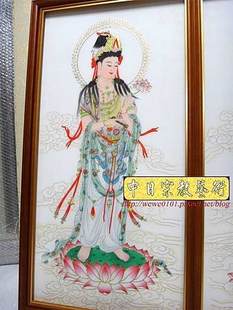 C7920.西方三聖手繪佛像 佛堂佛桌佛彩製做.JPG